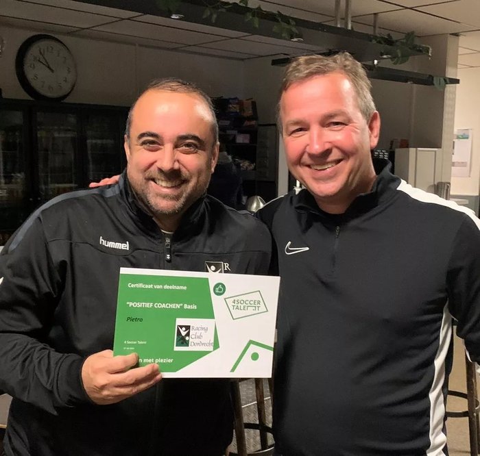 Positive coaching training session for youth coaches